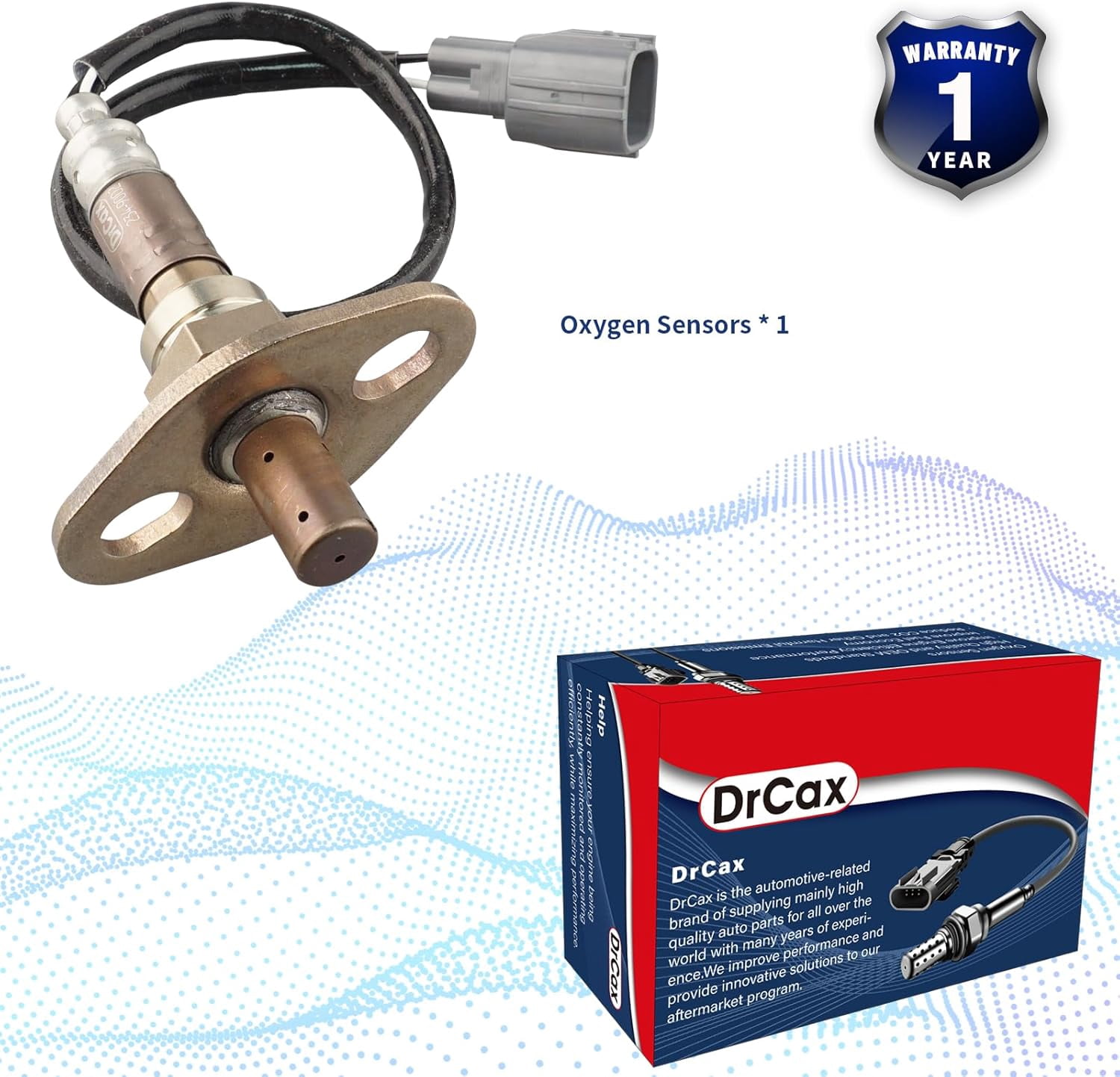 DrCax 234-9002 Oxygen O2 Sensor Upstream Heated Air Fuel Ratio Compatible with 99-03 Toyota 4Runner Tacoma 2.4L 2.7L 3.4L Replace 250-54051 8946734020