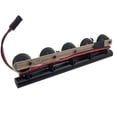 thumbnail image 4 of Techo de coche a control remoto, 5 luces de búsqueda, lámpara Led redonda Compatible con 1/10 Rc Crawler Trx4 Axial Scx10, Par todoterreno, 4 of 5