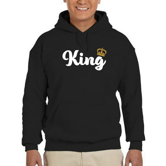 Bow To The King Hoodie Men -GoatDeals Designs, Male Large