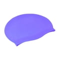thumbnail image 2 of Adoretex Classic Unisex 100% Silicone Swim Cap for Youth, Women and Men, Easy Wear and Removal Waterproof Swimming Hat (CS001A) - Slate Blue, 2 of 5