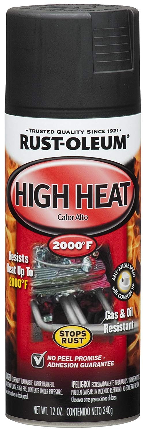RustOleum High Heat 2489036 PK Automotive 12Ounce 2000 Degree Spray