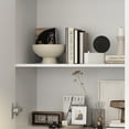 thumbnail image 5 of MONSLIPA 70.9''H Freestanding Pantry Cabinet with 4 Doors & 6 Shelves White, 5 of 6
