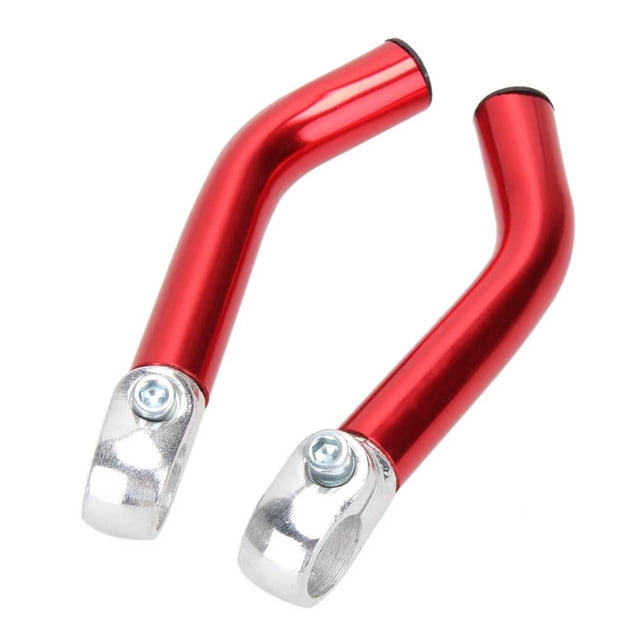 bedienty 1 Pair Bike Armrest Handlebar Arm Rest Handle Bar Accessories Spare Parts Red
