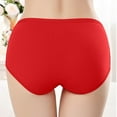 thumbnail image 5 of Plus Size Panties for Women Clearance!Tbopshirt Womens Panties Briefs,FashionBriefs Comfortable CottonHigh Waist Underwear Sexy Panties,Women's Hipsters Underwear,Big Holiday Savings Deals, 5 of 6