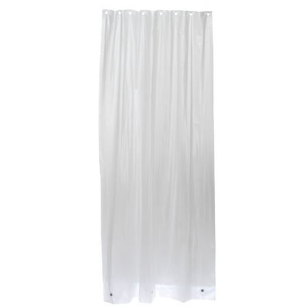 Zenith Products Vinyl Single Shower Curtain Liner (Best Men's Shower Products)