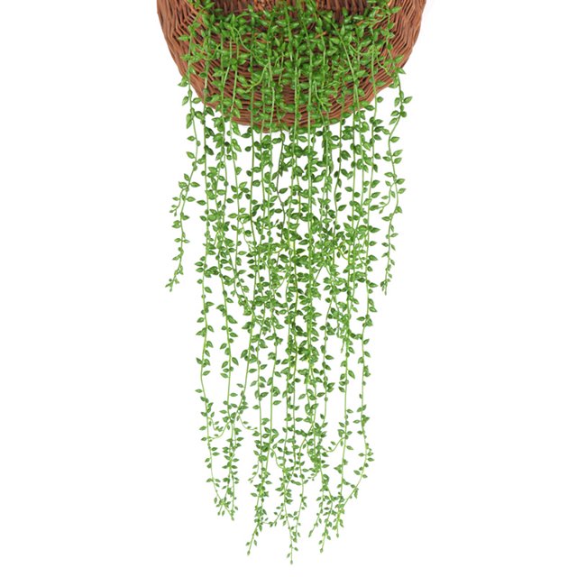 5PCS Simulation Succulents Lover Tears Green Rattan Wall Hangings Artificial Plant Home Party Decor,82cm Simulation Succulents Lover Tears Green Rattan Artificial Plant