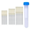 thumbnail image 4 of Abbracc 18Pcs Blunt Needles, Large-Eye Stitching Needles with Storage Bottle Hand Sewing, 4 of 8