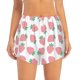 thumbnail image 2 of Balery Strawberry Pantalones cortos deportivos para mujer con forro y dos bolsillos, elásticos, para entrenamiento, gimnasio, yoga-XX-Large, 2 of 7