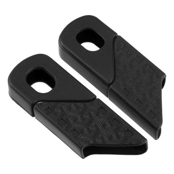 Unique Bargains 1 Pair Silicone Bicycle Crank Boot Protectors Mountain Bike Gel Sleeve Crank Arm Cover Protection Black