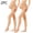 Beige, variant on Maternity Yoga Pants 2-Pack Thermal Leggings for Women Winter Solid Color High Waist Stretchy Long Pants with Adjustable Drawstring Maternity Yoga Pants with Pockets