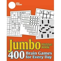 USA Today Puzzles USA Today Jumbo Puzzle Book: 400 Brain Games for Every Day, Book 8, (Paperback)