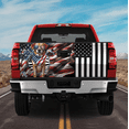 thumbnail image 2 of Lotusprinthandmade Dog Us Flag 4th July Independence Day Tailgate Wrap 2 Sizes 24"x58", 2 of 5