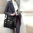 thumbnail image 3 of Handbags for Women with Multiple Internal Pockets in Pretty Color Combination, Women's Satchel Handbag, 3 of 5