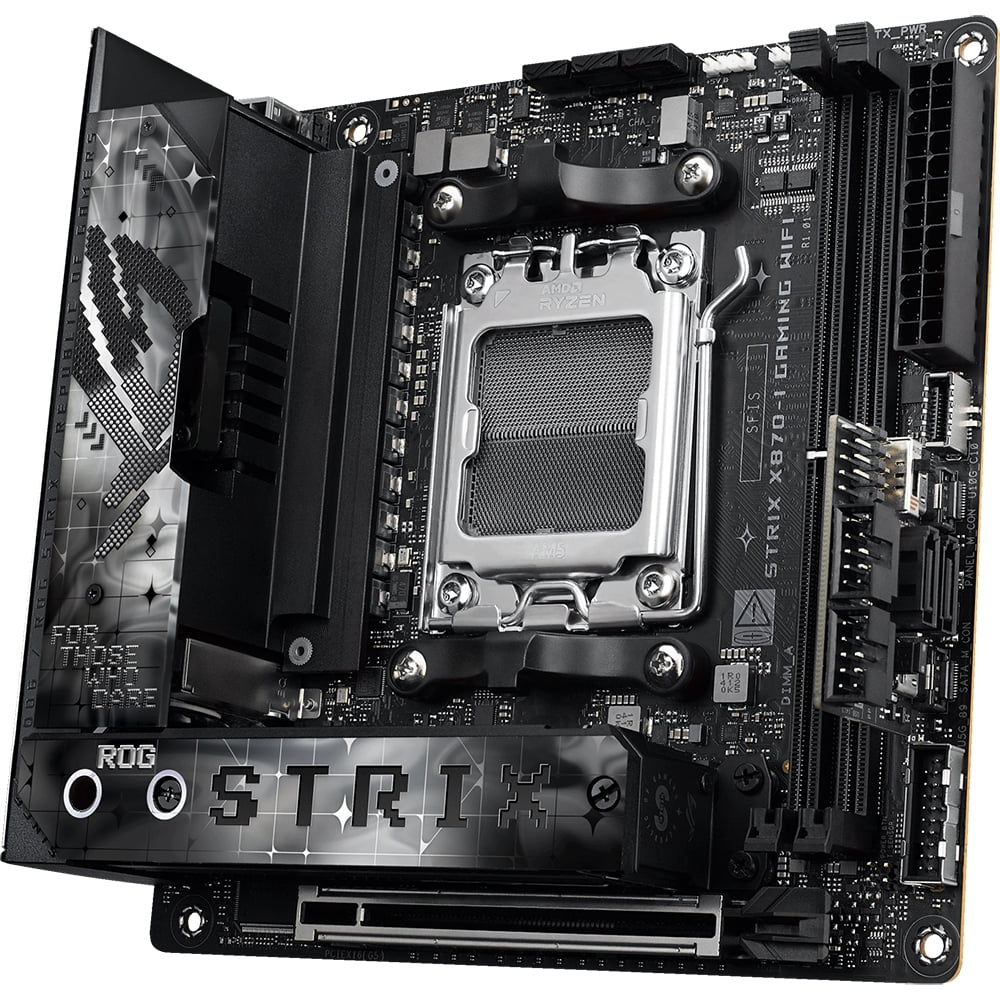 ASUS ROG Strix X870-I Gaming WiFi AMD AM5 Mini ITX Motherboard - ROGSTRIXX870-IGAMING