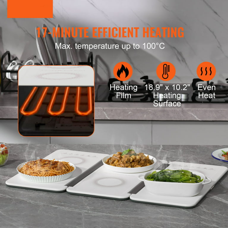 220v Square Food Insulation Board Electric Warming Tray