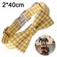 thumbnail image 2 of Collar de perro de cola pequeña con lazo, cómoda pajarita para perro, collar de perro con pajarita, collar de perro ajustable, 2 of 5