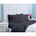 thumbnail image 2 of Gouchee Home Microfiber Sheet Set – Queen 4-Piece Bedding Set, Ultra-Soft Microfiber, Wrinkle-Resistant & Breathable Charcoal Bed Sheets, 2 of 2