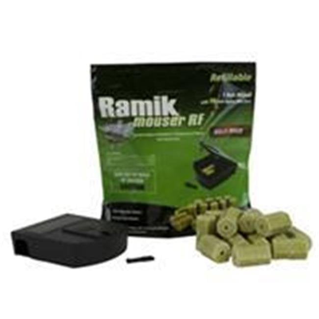 Neogen Rodenticide D-Ramik Refillable Bait Station- Black 16 Ounce 000900
