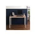 thumbnail image 2 of Klair Living Harry Contemporary Wood and Metal Computer Desk in Oak, 2 of 4