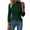 Dark Green, variant on Women's Turtleneck Sweater Ribbed Knit Long Sleeve Pullover Top Slim Fit Stretchy Solid Color Sweaters for Fall Winter Office,Coffee (L)