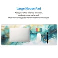 thumbnail image 3 of 1pc12 * 31.5in 3mm largesized mouse pad, marble texture, washable non slip rubber office and gaming computer desk pad, advanced esports mouse pad, Christmas, Halloween, and Thanksgiving gifts, 3 of 4