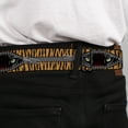 thumbnail image 4 of Buckle-Down Belt, Seatbelt Buckle Belt, Tiger Eyes, 34 to 52 Inches, 4 of 8