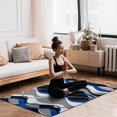 thumbnail image 5 of Stereo Abstract Line Gradient Home Decor Living Room Carpet Non-slip Soft Comfy Hotel Lobby Floor Rug Kitchen Bedroom Entrance Doormat Mats 23.6"x35", 5 of 7