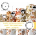 thumbnail image 6 of Orange Botanical Blackout Curtains for Bedroom/Living Room, Thermal Insulated Kitchen Curtains, Watercolor Leaf Fall Thanksgiving Grommet Darkening Window Treatment Drapes 42"x63"x2, 6 of 8