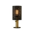 thumbnail image 2 of Adesso Nico Table Lamp, Black and Antique Brass, 2 of 8