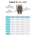 thumbnail image 6 of BALEAF Women's 8" Active Bike Shorts High Waist with Pockets Gray S, 6 of 6