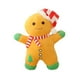 thumbnail image 5 of Peluche de Navidad, almohadas navideñas para decoración de fiestas, cómodo adorno de dibujos animados, juguete de peluche para sala de estar, Navidad Pan de jengibre de 50 cm, 5 of 8