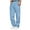 Light Blue, variant on WRKEKC Mens Solid Color Pocket Drawstring Straight Leg Casual Sweatpants Joggers Athletic Long Trousers for Daily Sports Leisure Outfit