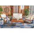thumbnail image 2 of Safavieh Larence 4-Piece Eucalyptus Wood Outdoor Living Set in Natural/Beige, 2 of 7
