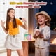 thumbnail image 3 of Mini Karaoke Machine para Niños, Altavoz Inalámbrico Bluetooth Portátil con 2 Micrófonos, Regalo de Cumpleaños Navideño Karaoke Kids Mejorado de 1200 Mah para Niñas y Niños, Rosa, Artículos para Fiestas en Casa, 3 of 9