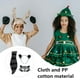 thumbnail image 2 of 1 Juego de diadema y máscara de cola de mapache, accesorios para disfraz de Cosplay, 2 of 4