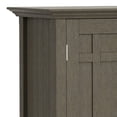 thumbnail image 4 of Bedford Wood 54" Transitional Sideboard Buffet and Wine Rack in Farmhouse Gray, 4 of 8