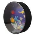 thumbnail image 1 of TABLZONE Lot de 1 Tambour Océan Rond pour Adultes et Enfants Design Portable pour Maison et École, 1 of 7
