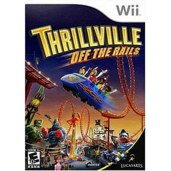 Restored Thrillville Off the Rails - Nintendo Wii (Refurbished)