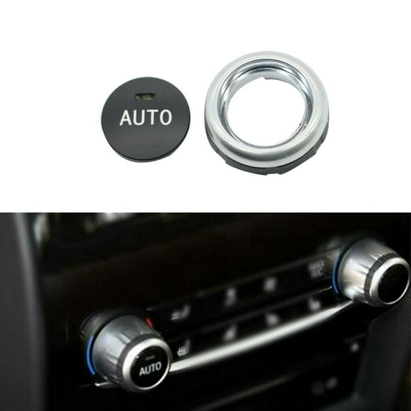Acaigel Front/Rear AC Climate Control Knob Button Cover For BMW X5 2014-18 X6 2014-2019