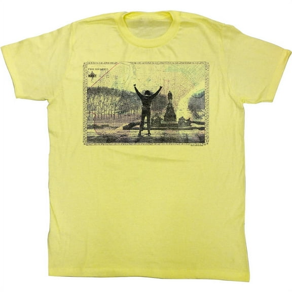 Rocky 1976 Philly Yellow Heather T-Shirt