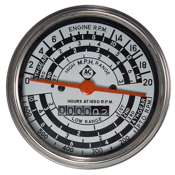 Tachometer / Operation Meter Fits Allis Chalmers Tractor          230062 242374