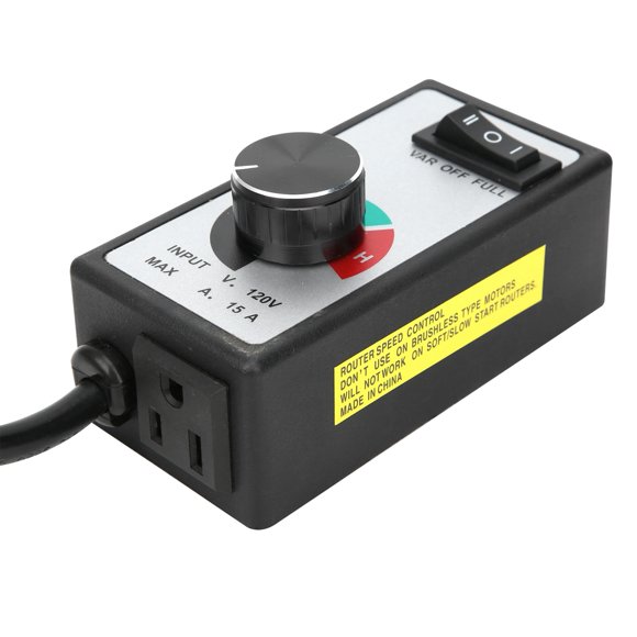 60Hz Fan Speed Controller, 2 Meter Cord Fan Variable Adjuster, For Electric Tools Lights
