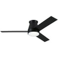 thumbnail image 5 of Wellspeed 48 in. Indoor Matte Black Low Profile Ceiling Fan with 3 Plywood Blades and Remote Control, 5 of 15