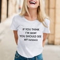 thumbnail image 2 of Women's Funny Sarcastic Graphic T-Shirts Novelty Tees With Humorous Sayings For Ladies Casual Comfort Fit, 2 of 5