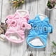 thumbnail image 4 of Stitch Coat Jacket Pet Dog Clothes Velvet Clothing Dogs Super Small Cute Chihuahua Thicken Autumn Winter Blue Boy Mascotas ShopWise Round, 4 of 7