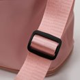 thumbnail image 4 of Bolsa De Viaje Bolso de lona unisex de moda Bolso de gimnasio con cremallera informal para hombres y mujeres (rosa), 4 of 7