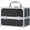 Shiny Black, variant on Makeup  Case 8.85 Inch Portable Makeup Case Organizer  Box Make Up Box Makeup Organizer  Storage Cases with Locking  Kit Organizer Small Travel Case