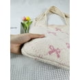 thumbnail image 7 of Crochet Tote Heart Tote Handbag Tote Y2K Accessories Shoulder Bag Heart Tote Hobo Bag Y2k Knitting, 7 of 7