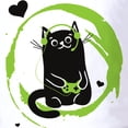 thumbnail image 3 of CafePress - Gamer Cat Golf Shirt - Golf Shirt, Pique Knit Golf Polo, 3 of 4