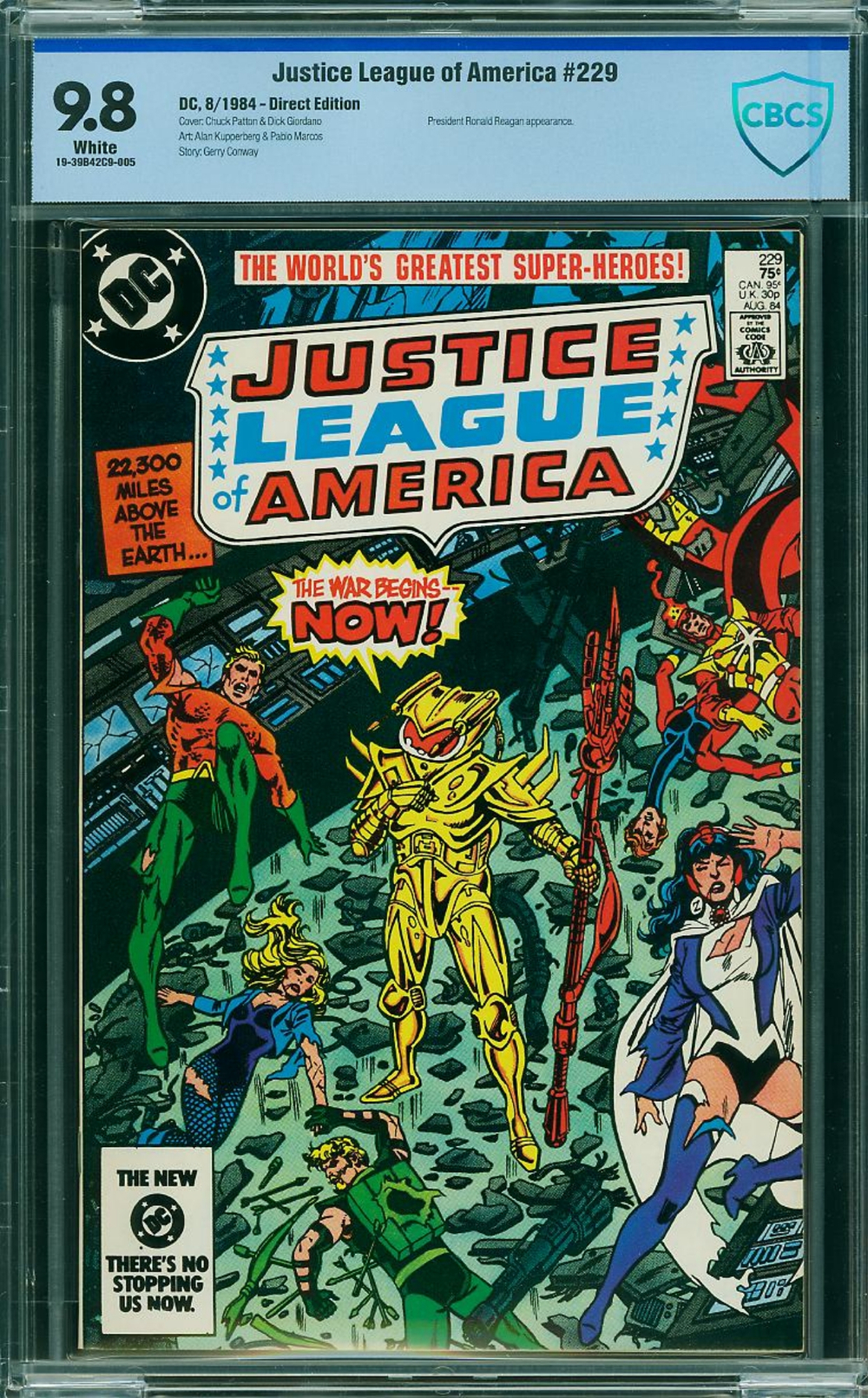 Cover of Justice League of America #229